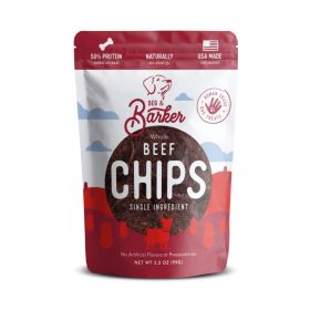 Beg & Barker Beef Heart Chips Dog Treats (Option: 1ea/3.5 oz)