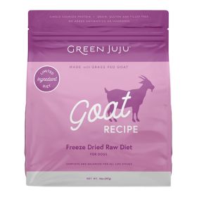 Green Juju Dog Freeze Dried Raw (Option: Goat 14oz.)