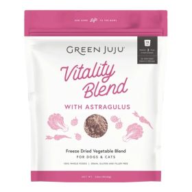 Green Juju Dog & Cat Freeze Dried Grain Free Vitality Blend (Option: 5.5oz.)