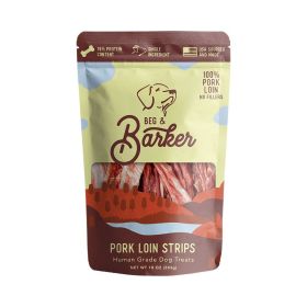 Beg & Barker Pork Loin Strip Dog Treats (Option: 1ea/10 oz)