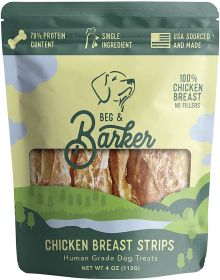 Beg & Barker Chicken Breast Strip Dog Treats (Option: 1ea/4 oz)
