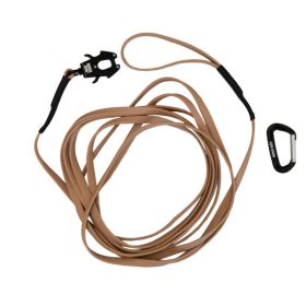 Boss Dog Tactical TPU Dog Leash Tan, (Option: 1ea/20 ft)