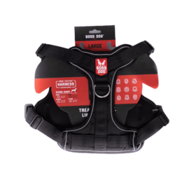 Boss Dog Tactical Dog Harness Black, (Option: 1ea/LG)