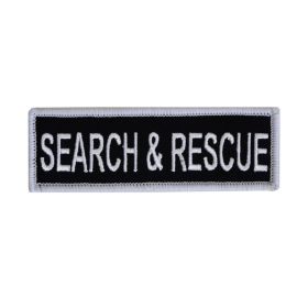 Boss Dog Tactical Harness Patch Search  Rescue, (Option: 1ea/SM)