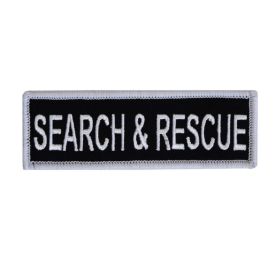 Boss Dog Tactical Harness Patch Search  Rescue, (Option: 1ea/LG)