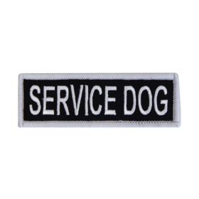 Boss Dog Tactical Harness Patch Service Dog, (Option: 1ea/SM)