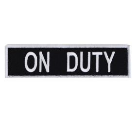 Boss Dog Tactical Harness Patch On Duty, (Option: 1ea/LG)