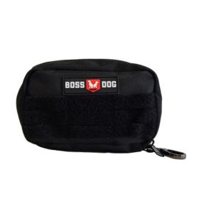 Boss Dog Tactical Molle Harness Bag Black, (Option: 1ea/LG)