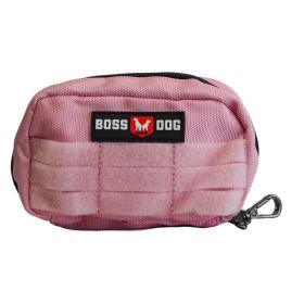 Boss Dog Tactical Molle Harness Bag Pink, (Option: 1ea/LG)