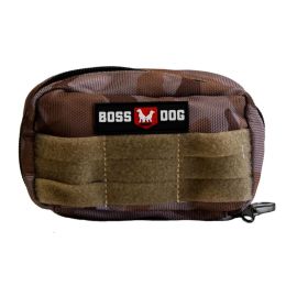 Boss Dog Tactical Molle Harness Bag Tan Camo, (Option: 1ea/LG)