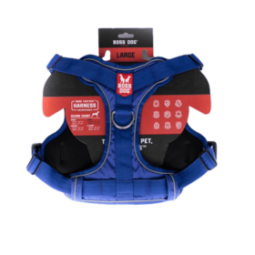 Boss Dog Tactical Dog Harness Blue, (Option: 1ea/LG)