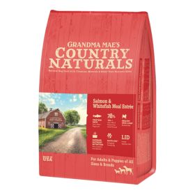 Grandma Mae's Country Naturals Dog Salmon & Whitefish Meal Entree (Option: 12Lbs)