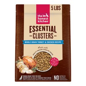 The Honest Kitchen Dog Essential Clusters Turkey, Chicken & Oat (Option: 20lbs.)
