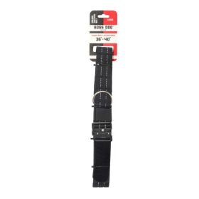 Boss Dog Human Boss Tactical Utility Dog Walker Belt Black, (Option: 1ea/LG 3640In Waist)
