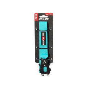 Boss Dog Tactical Dog Leash Teal, (Option: 1ea/4 ft)