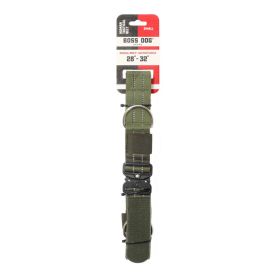 Boss Dog Human Boss Tactical Utility Dog Walker Belt Green, (Option: 1ea/SM 2832In Waist)