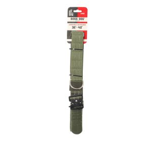 Boss Dog Human Boss Tactical Utility Dog Walker Belt Green, (Option: 1ea/LG 3640In Waist)