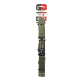 Boss Dog Human Boss Tactical Utility Dog Walker Belt Green, (Option: 1ea/XL 4044In Waist)