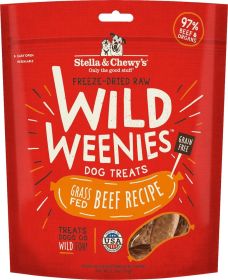 Stella and Chewys Dog Freeze Dried Weenie (Option: Beef 3.25 oz.)
