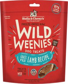 Stella and Chewys Dog Freeze Dried Weenie (Option: Lamb 3.25 oz.)