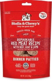 Stella and Chewys Dog Freeze Dried Dinner Red Meat (Option: 14 oz.)