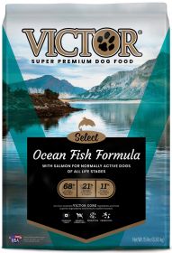 Victor Super Premium Dog Food Select Dry Dog Food Ocean Fish (Option: 15lb)