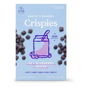 Bocces Dog Crispies Peanut Butter And Blueberry (Option: 10oz.)