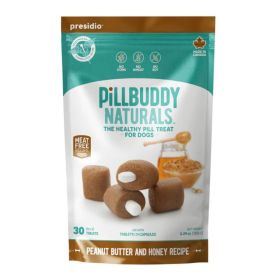 Presidio Dog Pill Buddy Natural Peanut Butter & Honey (Option: 30 Count)