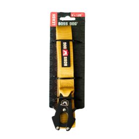 Boss Dog Tactical Dog Leash Yellow, (Option: 1ea/4 ft)