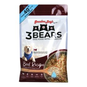 Grandma Lucy's Dog 3 Bears Freeze (Option: Dried Beef Recipe 8Lbs)