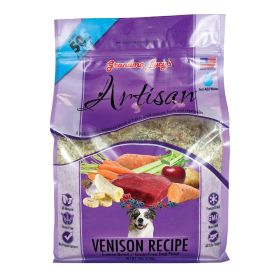 Grandma Lucys Dog Artisian Grain Free Venison (Option: 10 Lbs.)