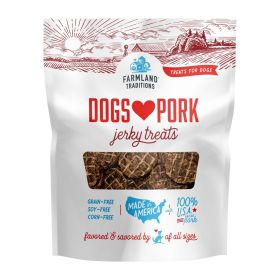 Farmland Traditions Dogs Love Pork Jerky Dog Treats (Option: 1ea/5oz.)