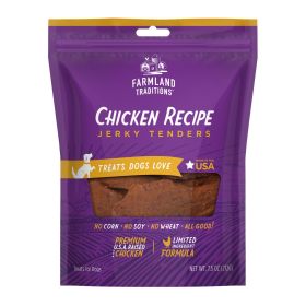 Farmland Traditions Simple Snacks Chicken Jerky Tenders Dog Treats (Option: 1ea/7.5oz.)