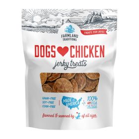 Farmland Traditions Dogs Love Chicken Jerky Dog Treats (Option: 1ea/16oz.)