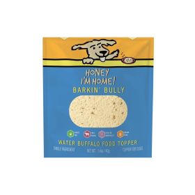 Honey I'm Home Dog Natural Water Buffalo (Option: Barkin' Bully Food Topper)