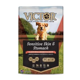 Victor Super Premium Dog Food Sensitive Skin & Stomach Salmon & Brown Rice, (Option: 1ea/15 lb)