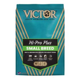 Victor Classic Hi Pro Plus Small Breed Adult Dog Food (Option: Beef/Brown Rice 15 Lb)