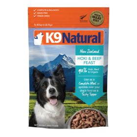 K9 Natural Dog Freeze Dried Hoki & Beef (Option: 17.6oz.)