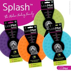 LickiMat® Splash (Option: Splash Green)