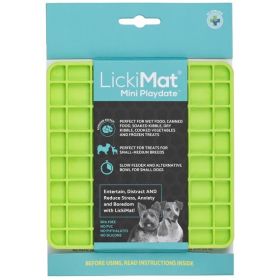 LickiMat® Mini Playdate Dog (Option: Mini Playdate Green Dog)