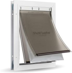 PetSafe Extreme Weather Aluminum Pet Door (Option: Medium)