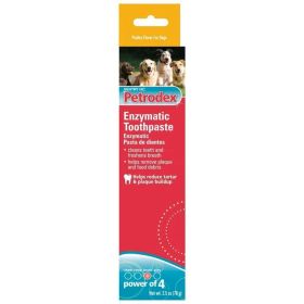 SENTRY Petrodex Enzymatic Toothpaste for Dogs (Option: 1ea/2.5 oz)