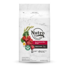 Nutro Products Natural Choice Adult Dry Dog Food Beef & Brown Rice (Option: 4.5lb)