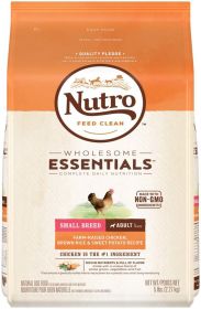 Nutro Products Natural Choice Small Breed Adult Dry Dog Food Chicken & Brown Rice (Option: 5Lb)