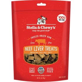 Stella And Chewys Dog Freeze Dried Treat Beef (Option: Liver 3oz.)